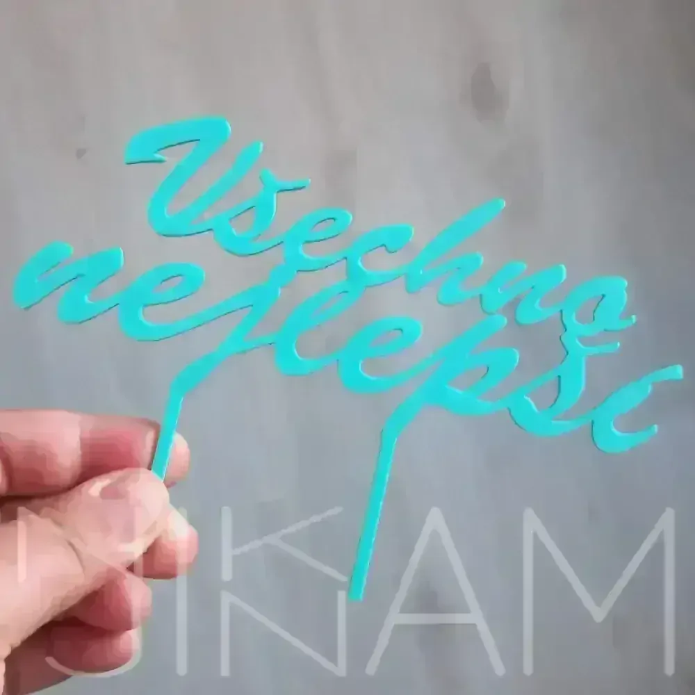 Dortový zápich Všechno nejlepší 